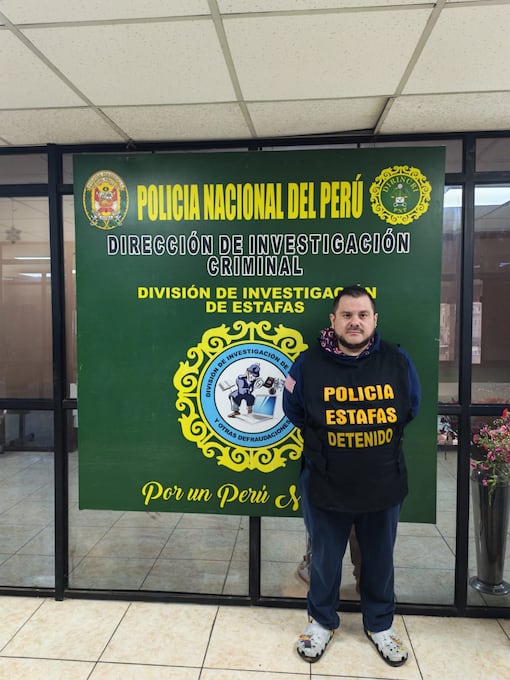 Daniel Mesones Mazzini, de 40 años.
Foto: PNP