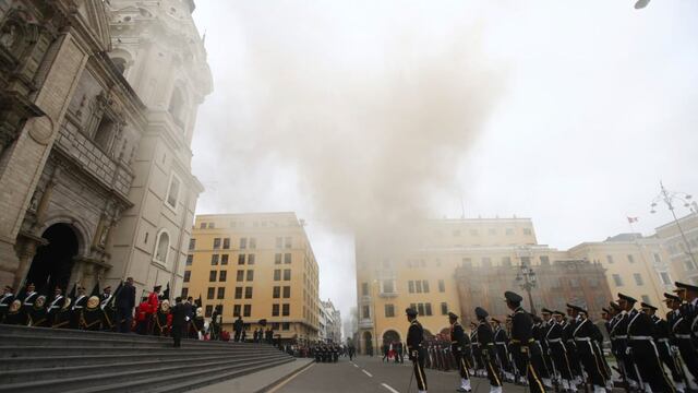 Centro de Lima: amago de incendio se registró en edificio cerca a la Plaza de Armas