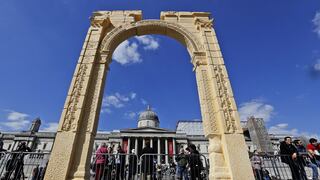 Arco del Triunfo destruido por EI volvió a la vida