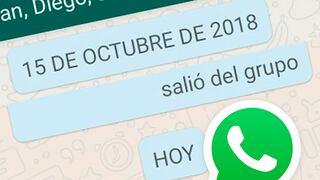 WhatsApp: cómo abandonar un grupo sin que nadie se entere