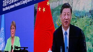 Xi Jinping defiende ante Michelle Bachelet los logros de China en derechos humanos