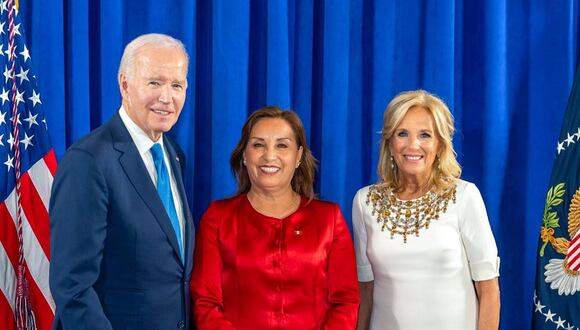 Dina Boluarte se ha encontrado con Joe Biden en su viaje anterior a Estados Unidos. (Foto: Presidencia)