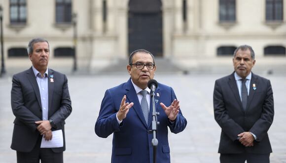 Alberto Otárola, jefe del Gabinete Ministerial. (Foto: PCM)