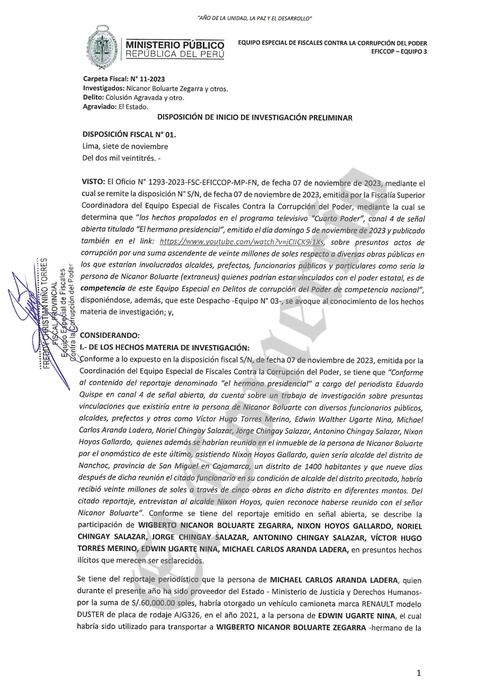Disposición fiscal