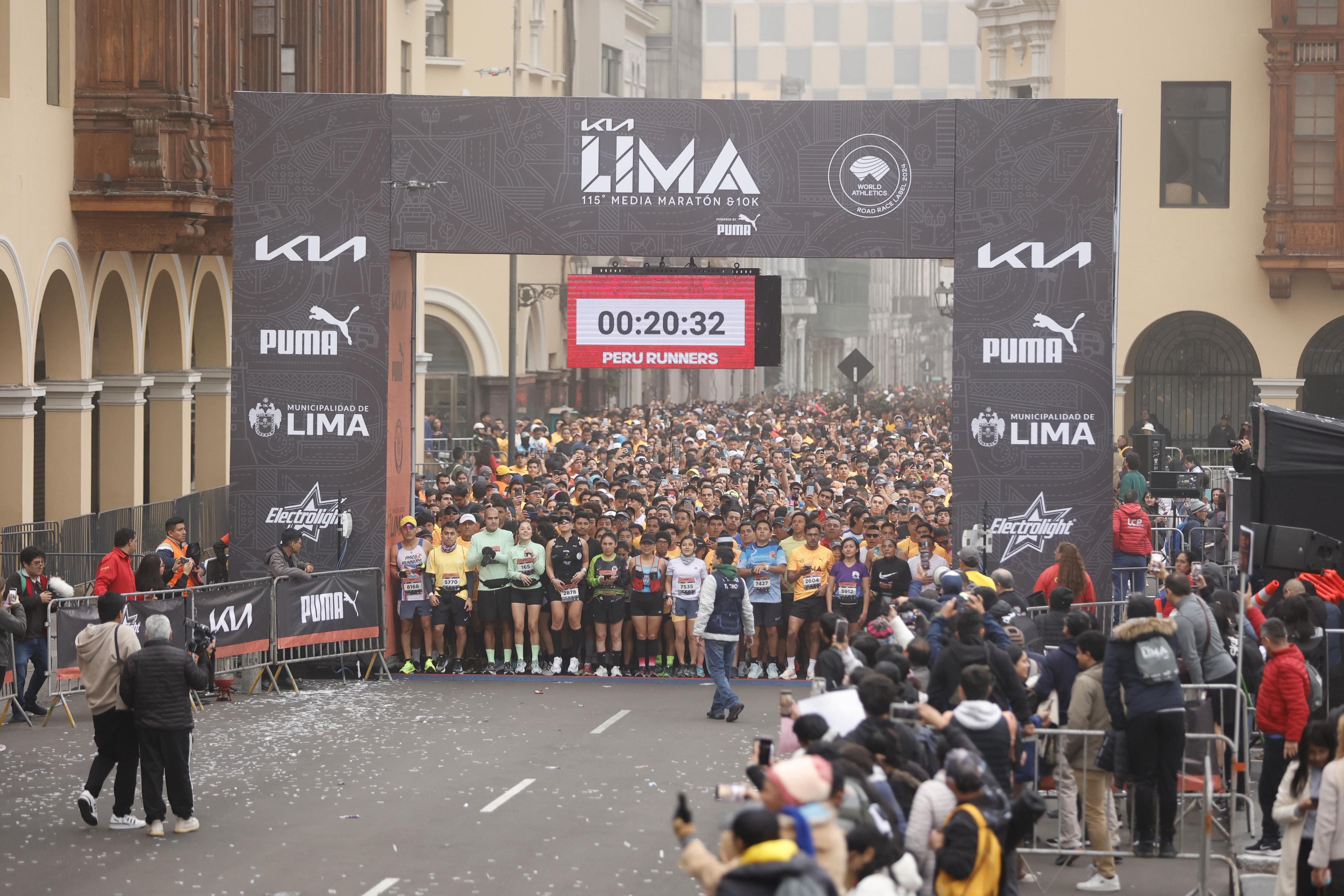 La Kia Media Maratón de Lima y 10K Powered by Puma es la carrera de 21 kilómetros más antigua del mundo. Este 2025 se celebran sus 116 ediciones. (Foto: Media Maratón de Lima)