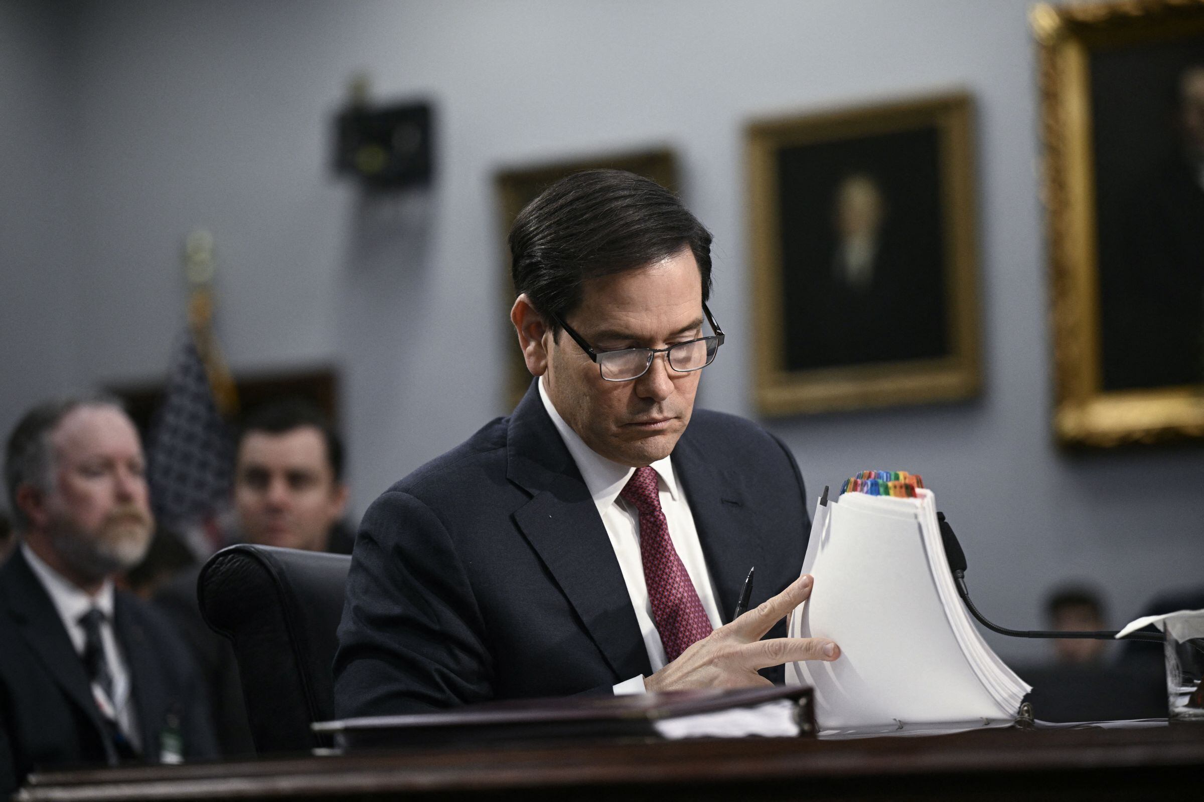 Marco Rubio reconoció ante el Senado que se han revocado miles de visas de estudiantes desde que Donald Trump retornó al poder en enero (Foto: AFP)