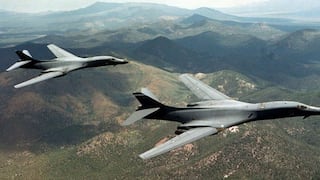 Estados Unidos envía dos bombarderos estratégicos B-1 a la península de Corea