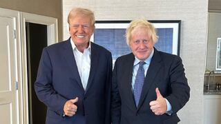 Donald Trump recibe apoyo de Boris Johnson tras intento de asesinato