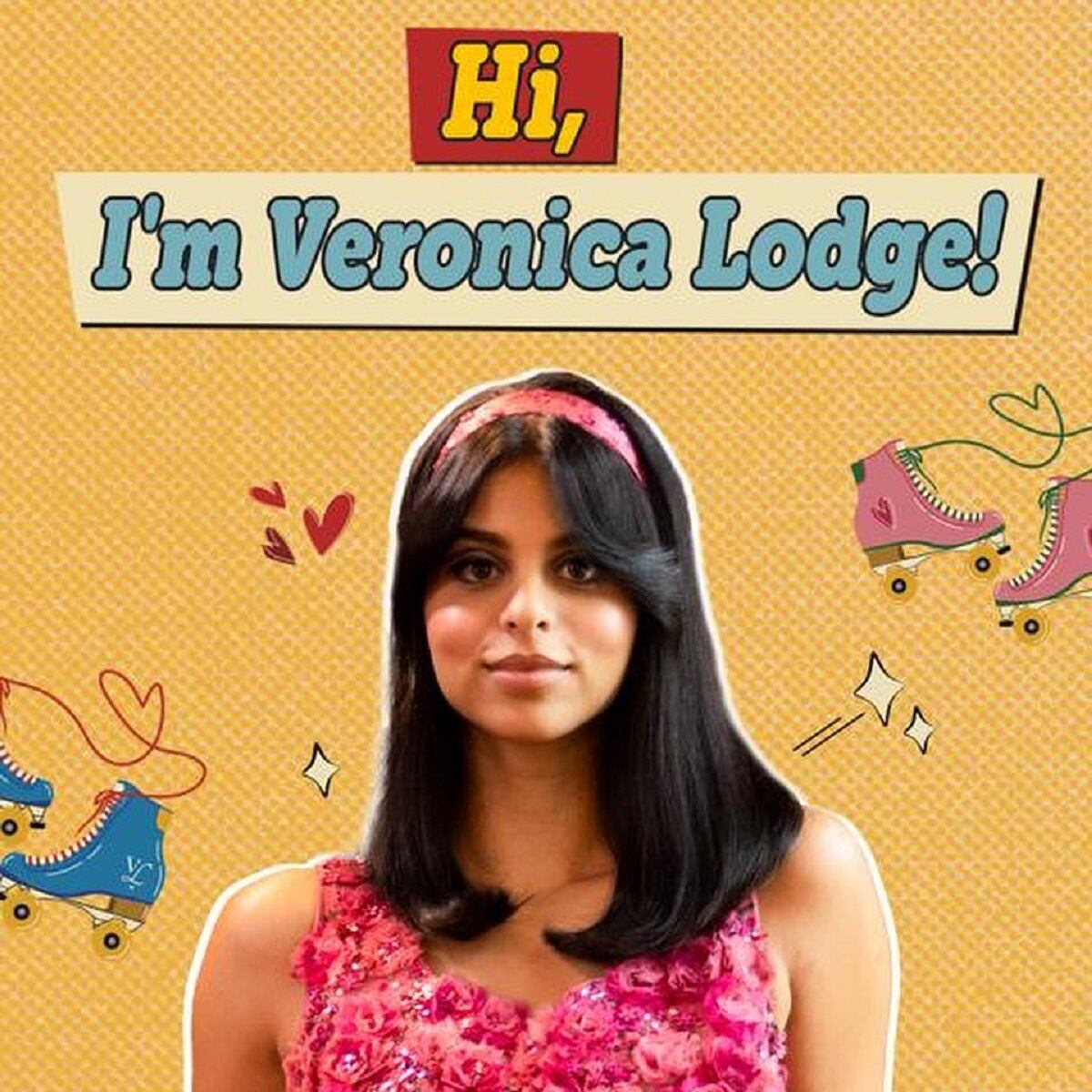 Suhana Khan como Veronica Lodge, una adolescente moderna, atrevida y los chicos la adoran, en la película india "The Archies" (Foto: Netflix)