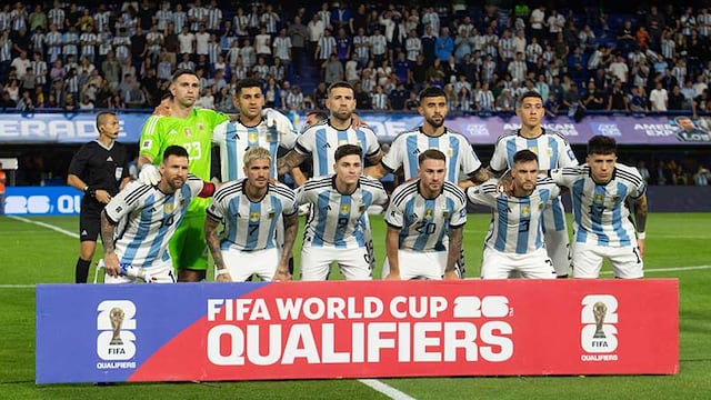 Así formó Argentina ante Guatemala en partido amistoso