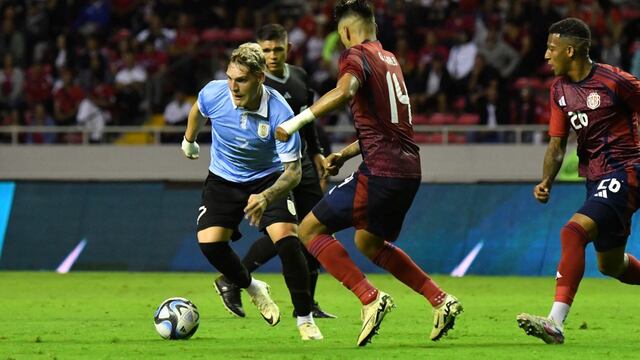Costa Rica empata 0-0 ante Uruguay por partido amistoso | RESUMEN