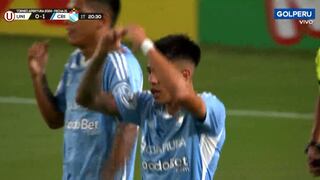 Gol de Santiago González: así fue el 1-0 de Cristal vs Universitario | VIDEO