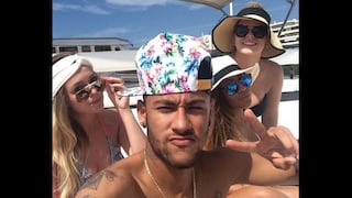Neymar volvió a Ibiza para seguir disfrutando de sus vacaciones