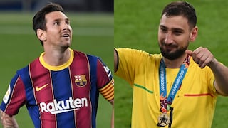 Donnarumma sobre la llegada de Messi al PSG: “Estoy felicísimo de que Leo vendrá aquí”