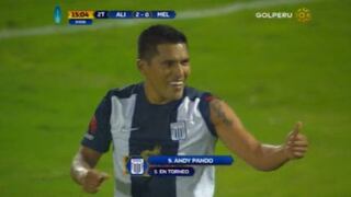 Alianza Lima: Andy Pando marcó así el 2-0 ante Melgar [VIDEO]