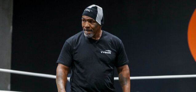 El entrenamiento viral de Mike Tyson para su pelea con Jake Paul