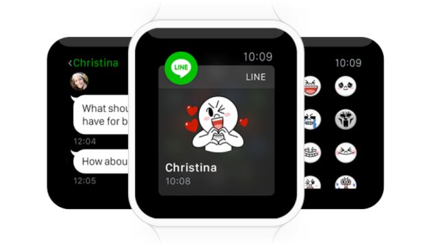 Apple Watch incluirá acceso a la app LINE