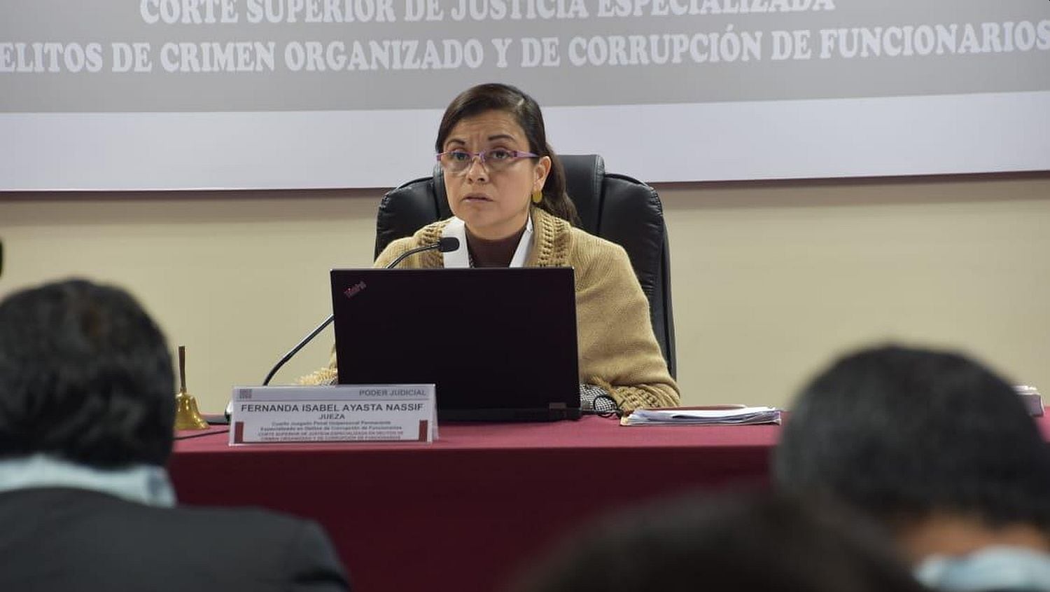 El colegiado a cargo del juicio es presidido por la jueza Fernanda Ayasta.