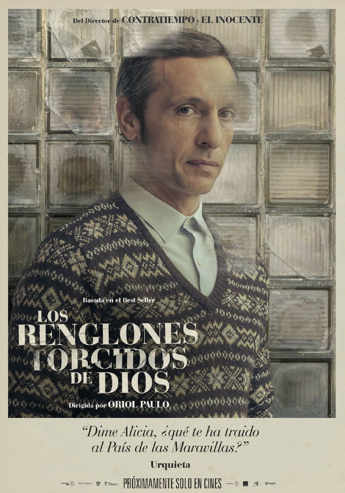 Pablo Derqui como Ignacio Urquieta en la película española "Los renglones torcidos de Dios" (Foto: Netflix)