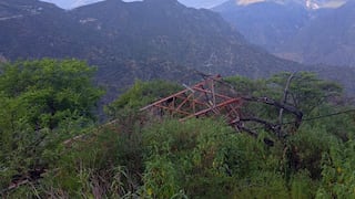 Denuncian nuevo ataque de mineros ilegales en Pataz: derribaron torre de alta tensión de la minera Poderosa