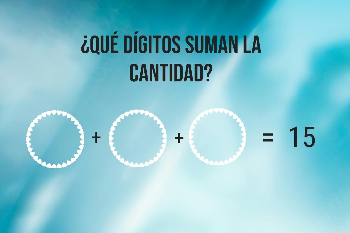 Este reto matemático tienen tres números claves que darán la suma correcta. (Imagen: Mag)