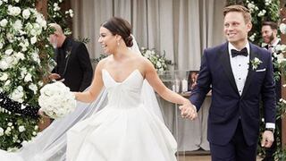 Lea Michele: Todo sobre el primer vestido de novia de la temporada