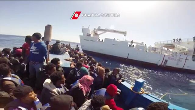 Italia rescata a 1.850 migrantes [VIDEO]