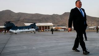 Pompeo llega por sorpresa a Afganistán antes de negociaciones con los talibanes
