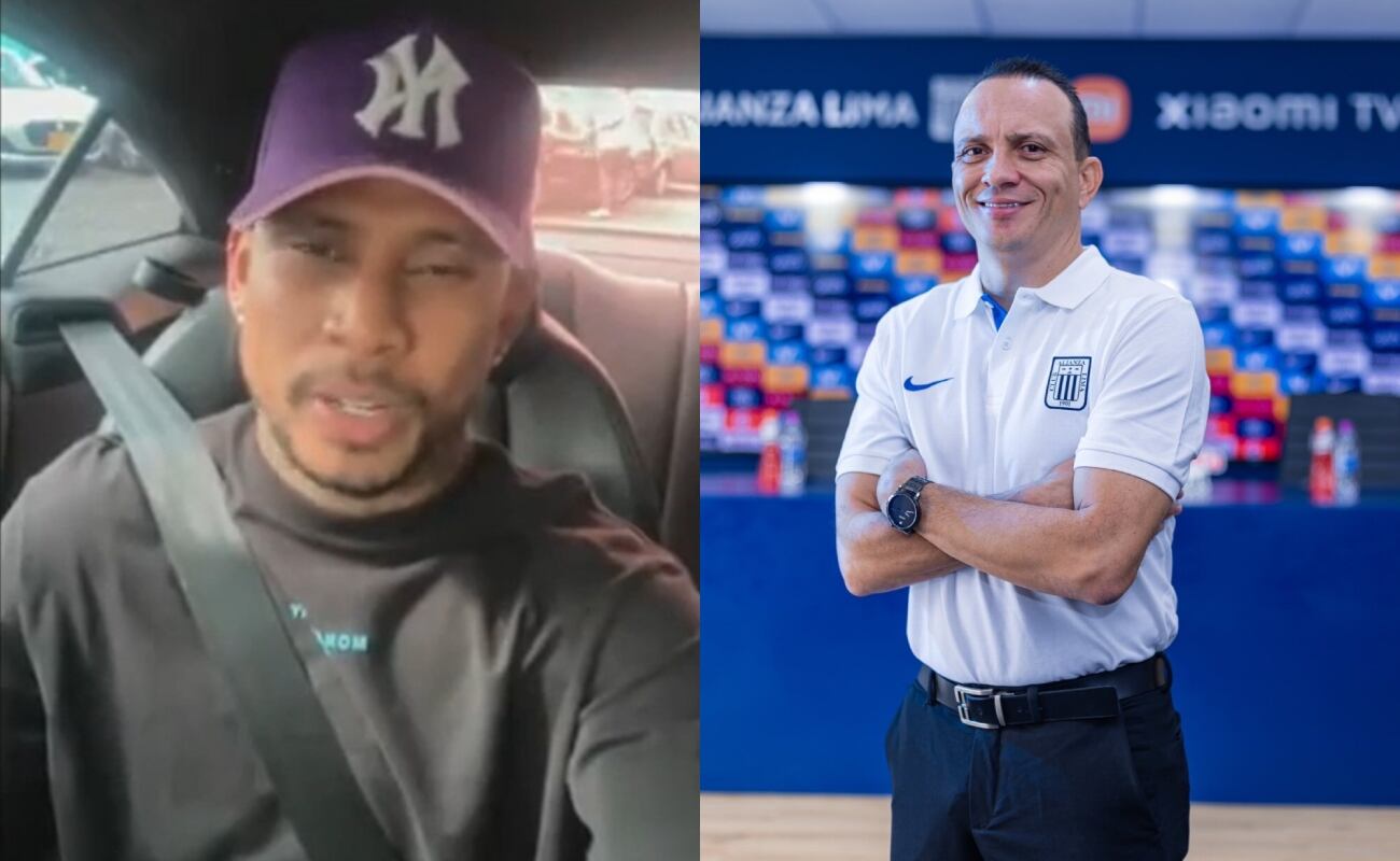 Arley Rodríguez sorprendió a Restrepo durante entrevista y así reaccionó el nuevo DT de Alianza Lima