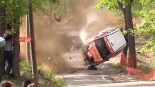 YouTube: Increíble accidente en un rally de Francia