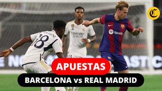 Apuestas, Barcelona vs Real Madrid: cuotas y pronósticos del partido por LaLiga