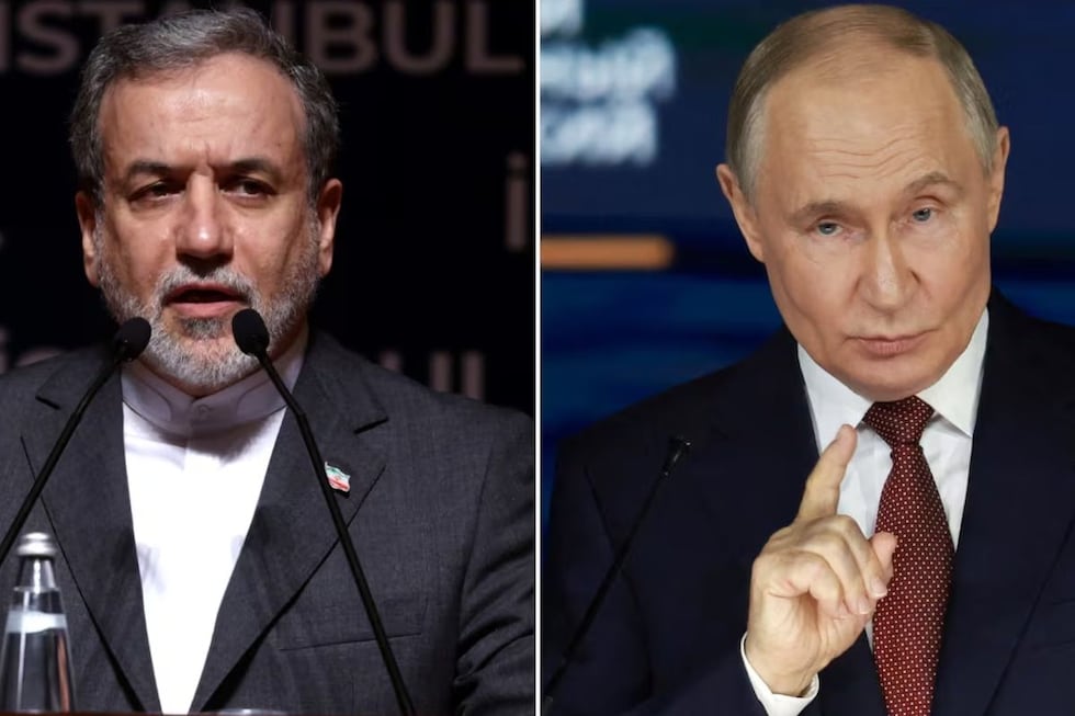El canciller de Irán, Abas Araqchi, se reunirá con el presidente de Rusia, Vladimir Putin, en pleno conflicto en Medio Oriente. Foto: EFE