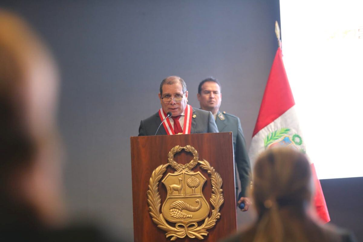 Hzo un llamado al Parlamento Nacional para atender las diferentes iniciativas legislativas sobre seguridad ciudadana. Foto: Poder Judicial