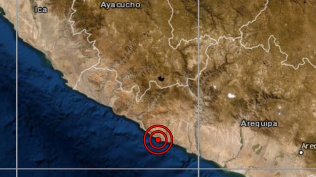 Arequipa: sismo de magnitud 4,2 se reportó en Caravelí, señala IGP