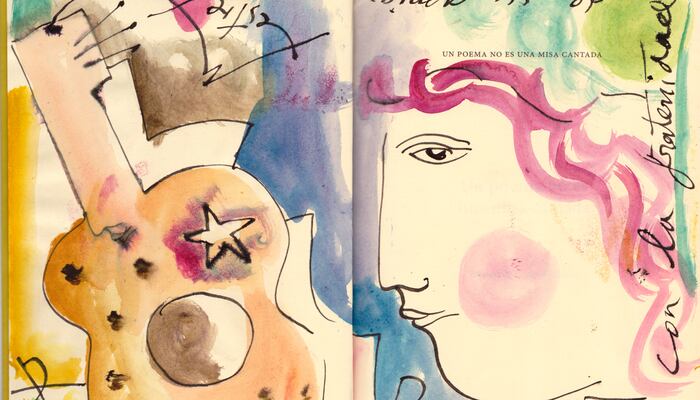 "El autógrafo más bonito que guardo es de un poeta español al que nunca había leído"