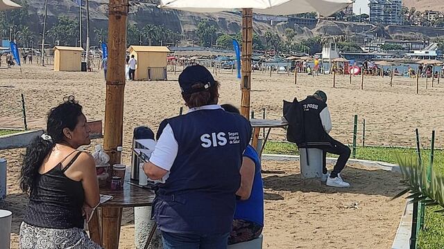 Verano 2023: cómo afiliarte al SIS durante una visita a las playas de Lima