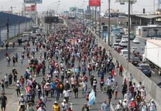 Panamericana Norte: vecinos de Carabayllo marchan al Congreso exigiendo agua potable y alcantarillado