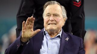 Hospitalizan al ex presidente de EE.UU. George H.W. Bush