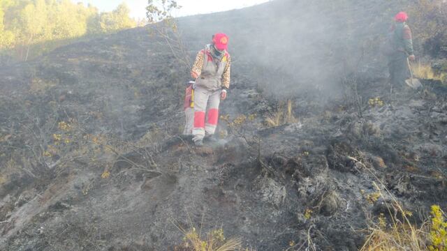 Cusco: municipalidad señala que incendio se habría producido por quema de pastizales