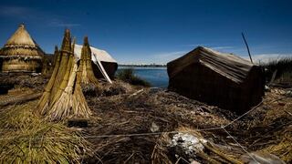 Puno: islas flotantes de los Uros fueron afectadas por fuertes vientos