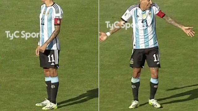Eliminatorias 2026: la curiosa reacción de Di María en el 2-0 de Argentina sobre Bolivia | VIDEO