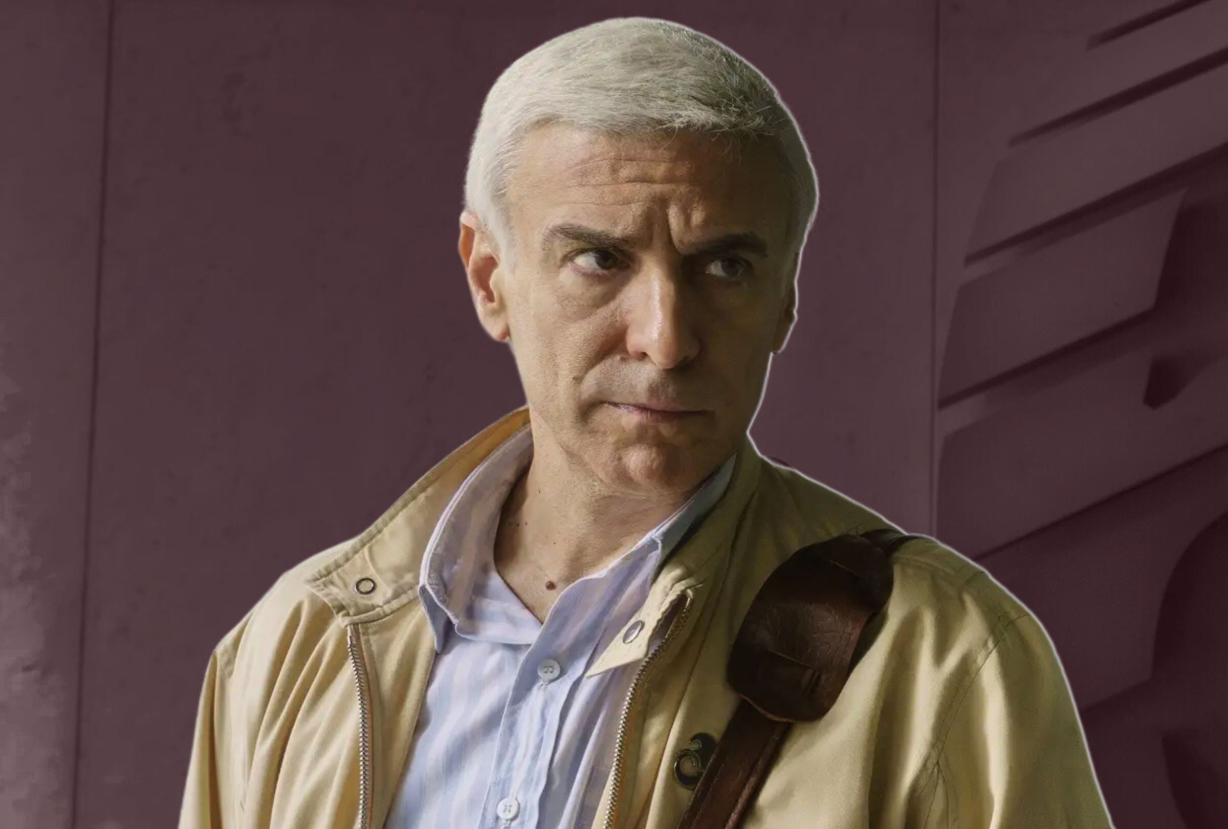 En “El hombre que amaba los platos voladores”, Leonardo Sbaraglia asume el rol de José de Zer, un periodista que cubre un supuesto avistaje extraterrestre en Córdoba, Argentina (Foto: Netflix)