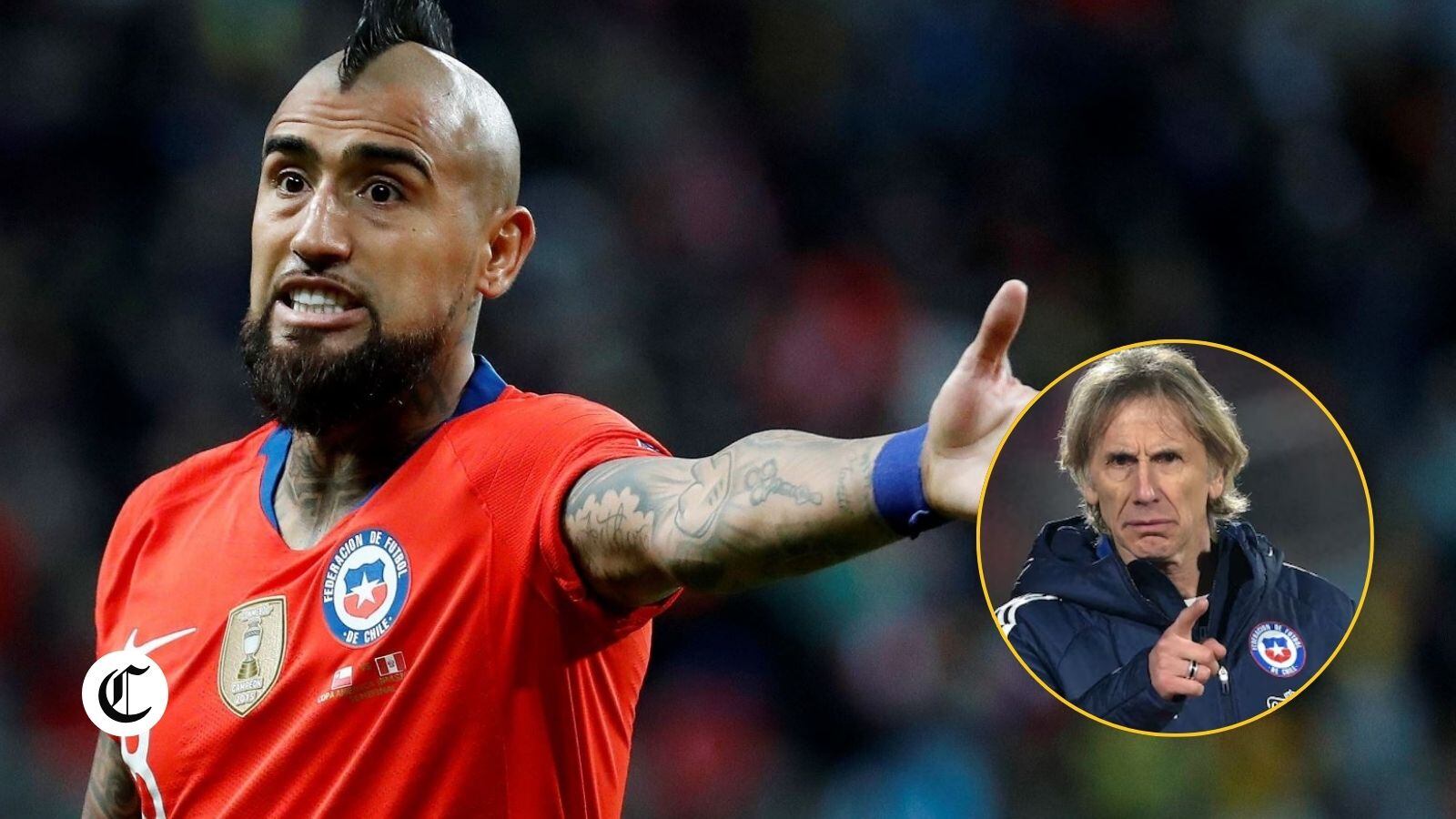 Conoce la curiosa respuesta de Arturo Vidal a su ausencia en la lista de convocados de Chile para la Copa América 2024. Foto: Edición EC