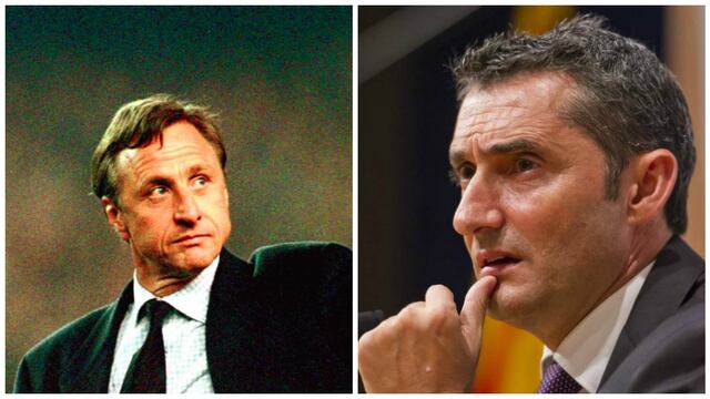 Barcelona: los halagos de Cruyff a Valverde cuando iniciaba su carrera como entrenador