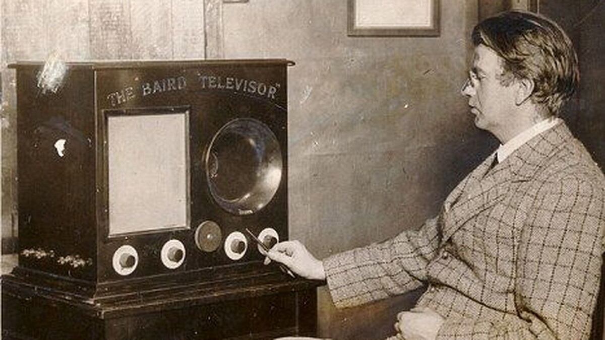 El ingeniero escocés John Logie Baird, quien el 26 de enero de 1926 presentó a la Royal Institution un aparato llamado televisión. (Foto de CC / Flickr / Paille)