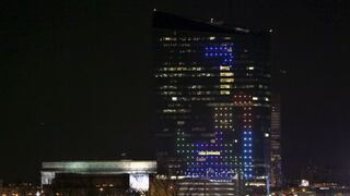 Tetris gigante en Filadelfia