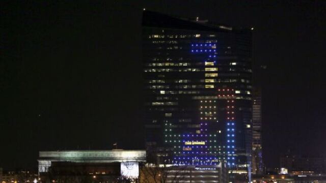 Tetris gigante en Filadelfia