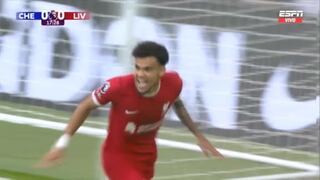 Gol de Luis Díaz para el 1-0 de Liverpool vs Chelsea en Stamford Bridge | VIDEO 