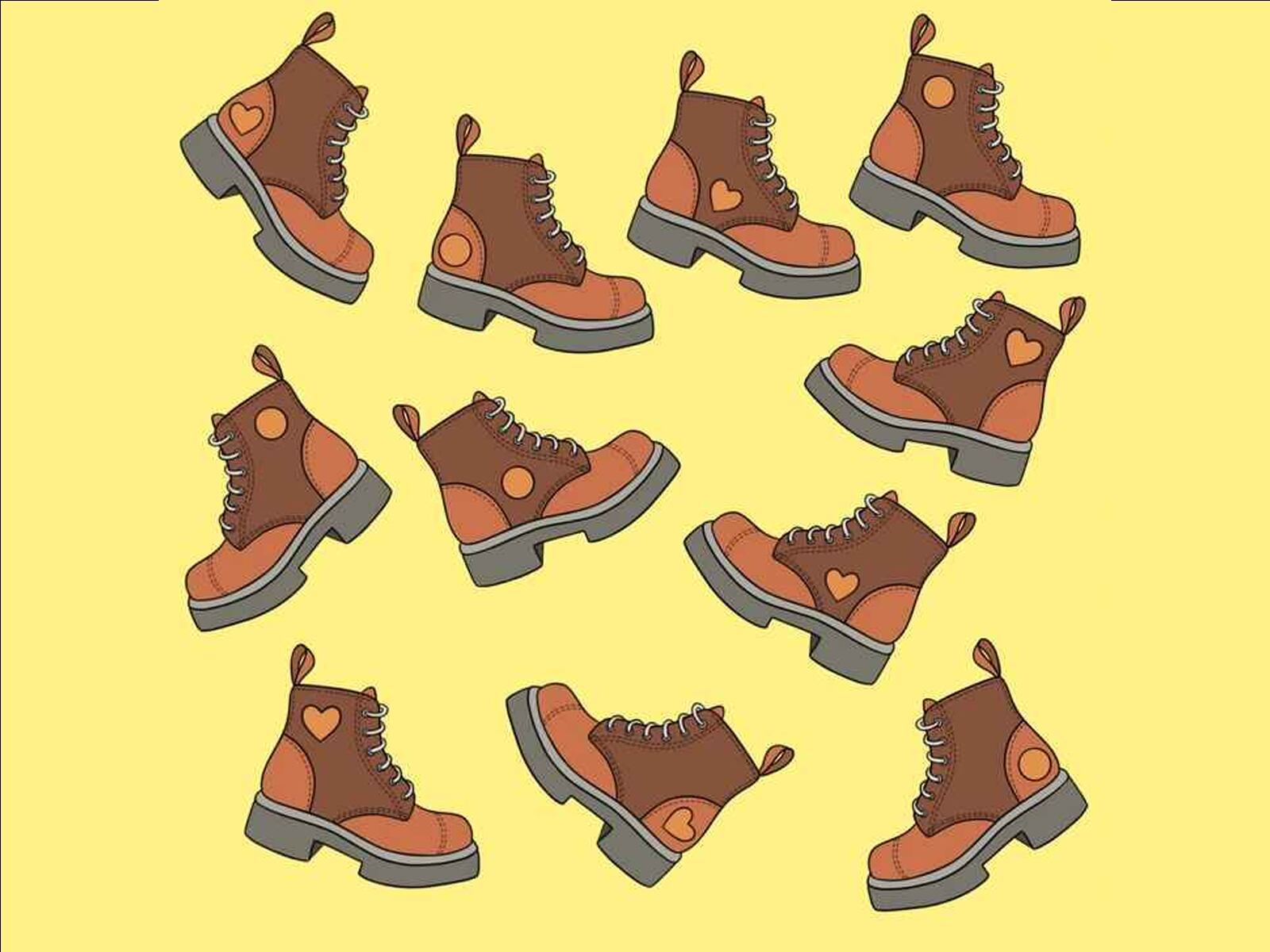 RETO VISUAL | Sólo las personas con un alto coeficiente intelectual pueden encontrar qué bota no tiene par en 5 segundos. | Brightside