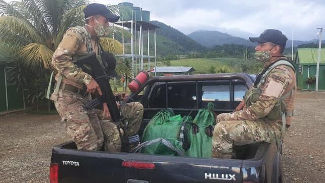 Junín: Fuerzas Armadas incautan 300 kilos de droga en Río Tambo tras enfrentamiento | VIDEO
